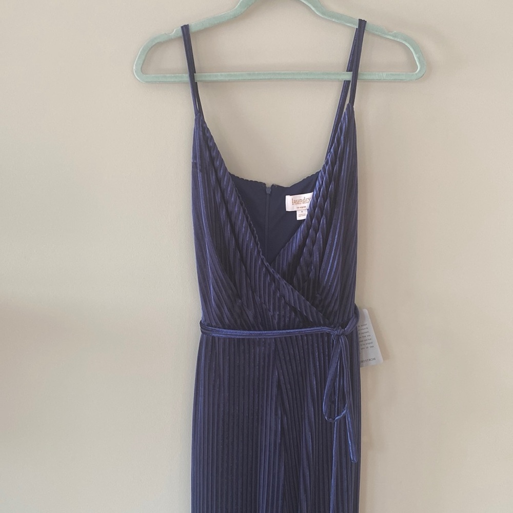 Laundry by Shelli Segal velvet jumpsuit